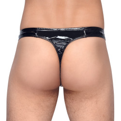 Black Level Men String VINYL RIO Noir